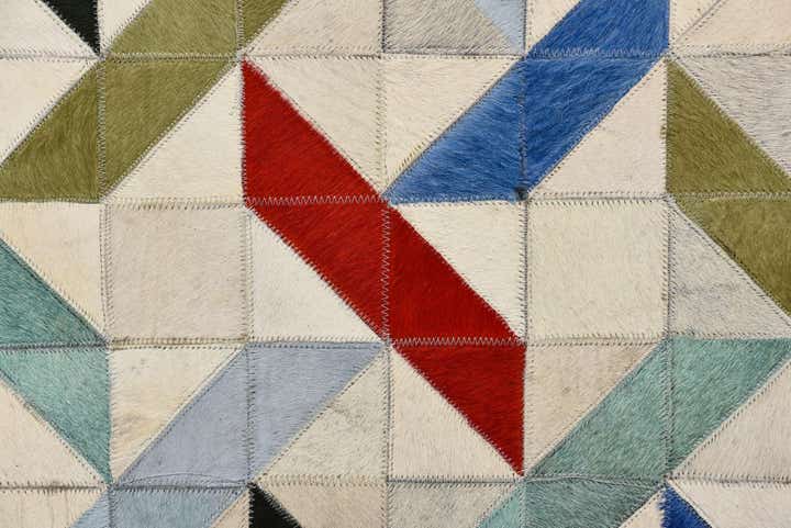 5' x 7' 10 Cowhide Rug