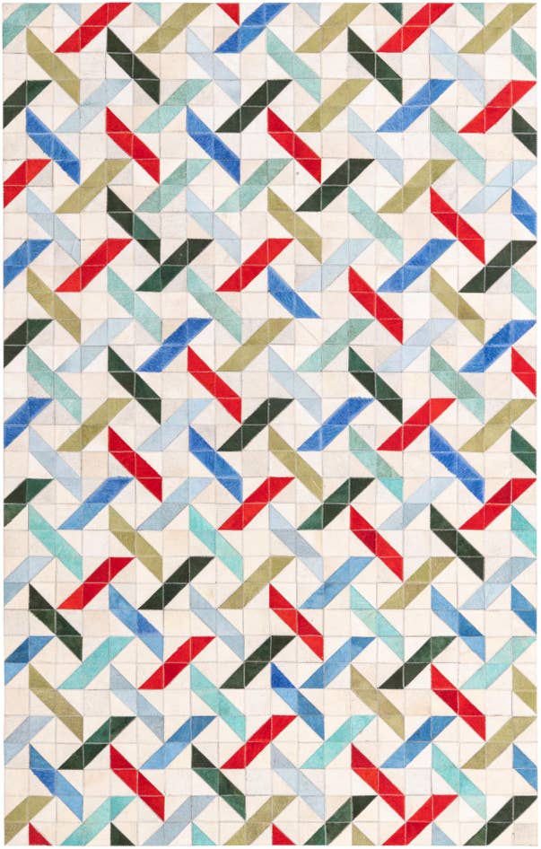 Detail image of 5' x 7' 10 Cowhide Rug