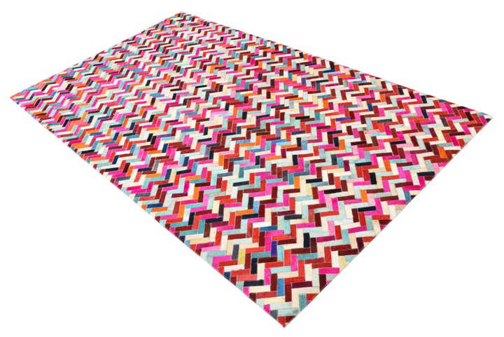 4' 1 x 8' 3 Cowhide Rug