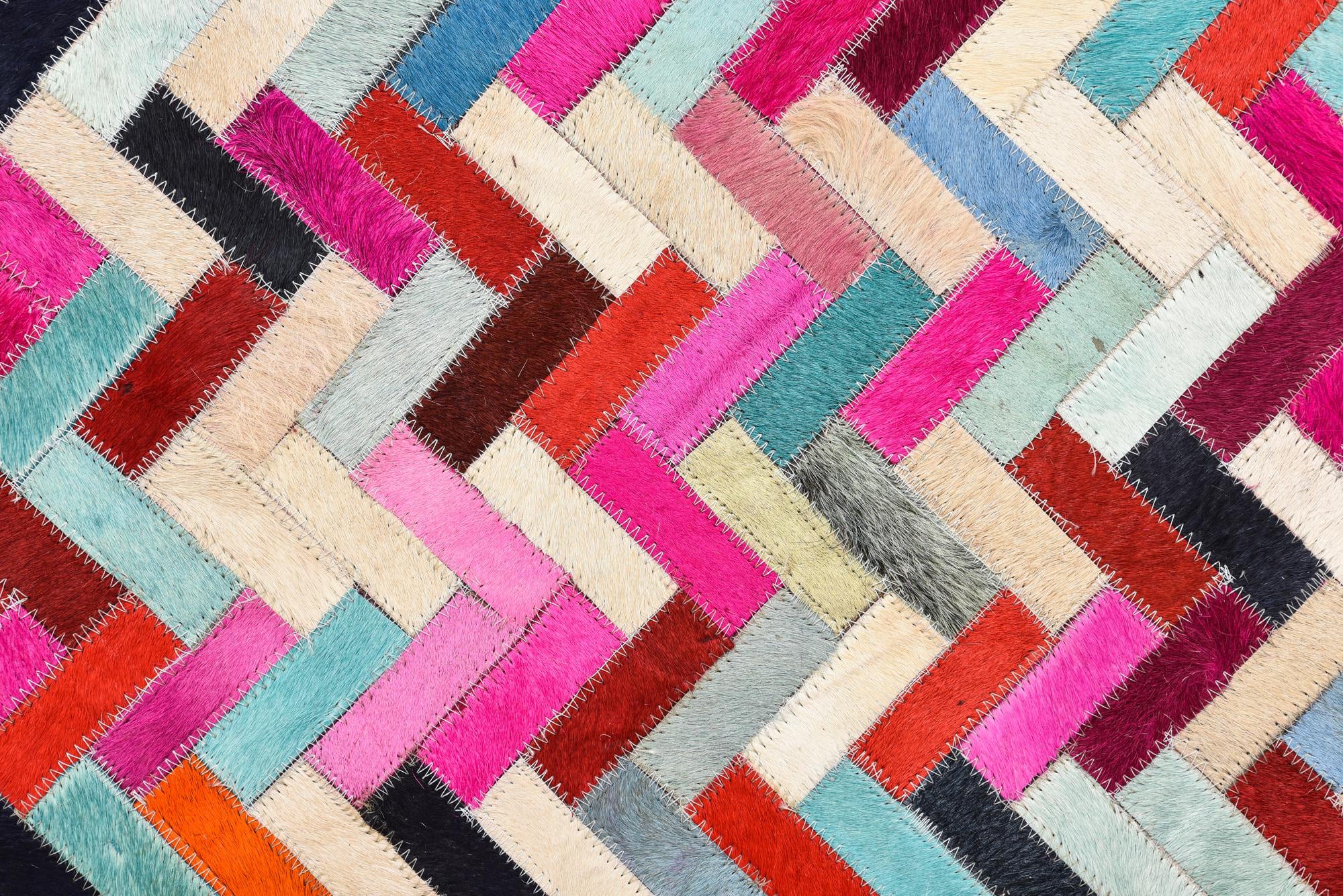 4' 1 x 8' 3 Cowhide Rug