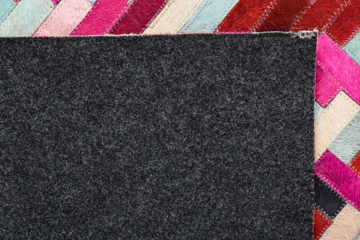 4' 1 x 8' 3 Cowhide Rug