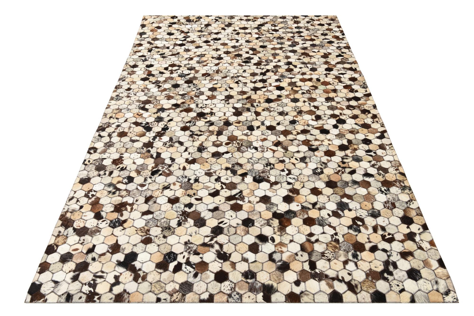 5' 2 x 8' 2 Cowhide Rug