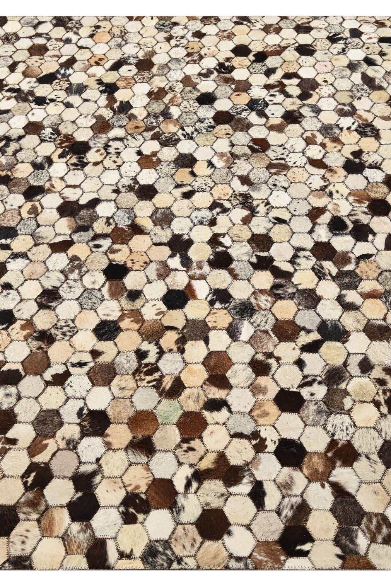5' 2 x 8' 2 Cowhide Rug
