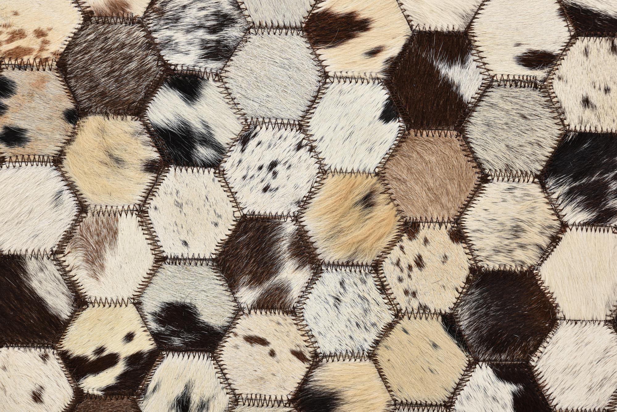 5' 2 x 8' 2 Cowhide Rug
