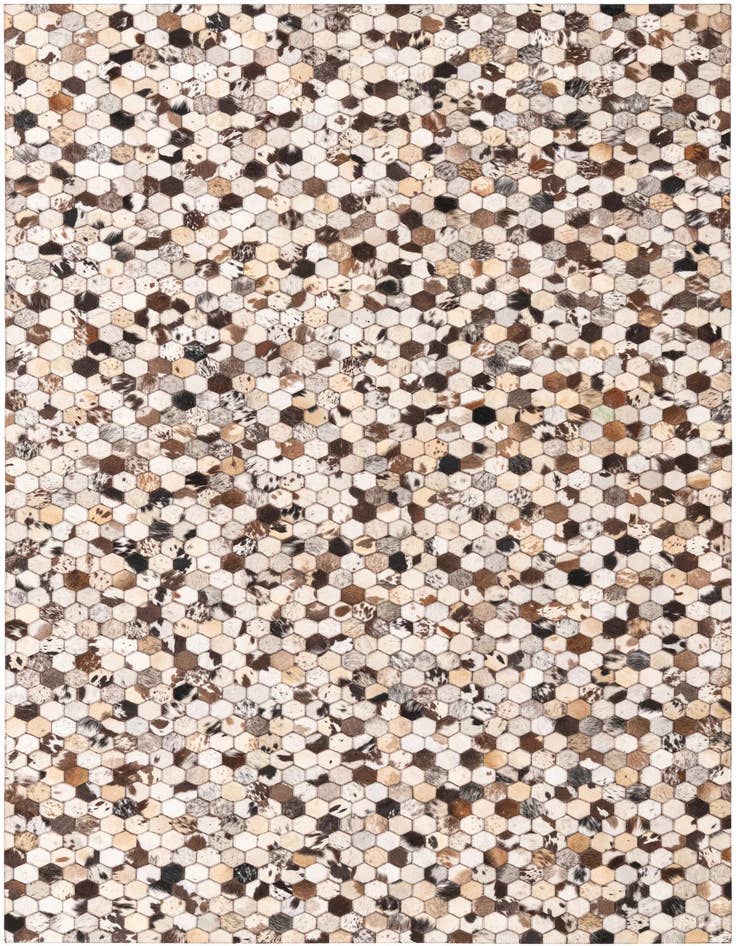 Detail image of 5' 2 x 8' 2 Cowhide Rug