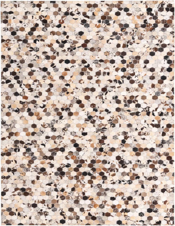 Detail image of 5' 2 x 8' Cowhide Rug