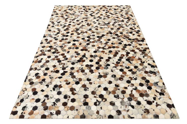 Detail image of 5' 2 x 7' 10 Cowhide Rug