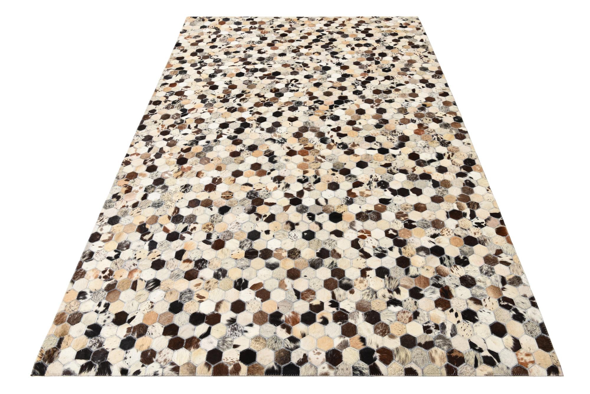 5' 1 x 8' Cowhide Rug