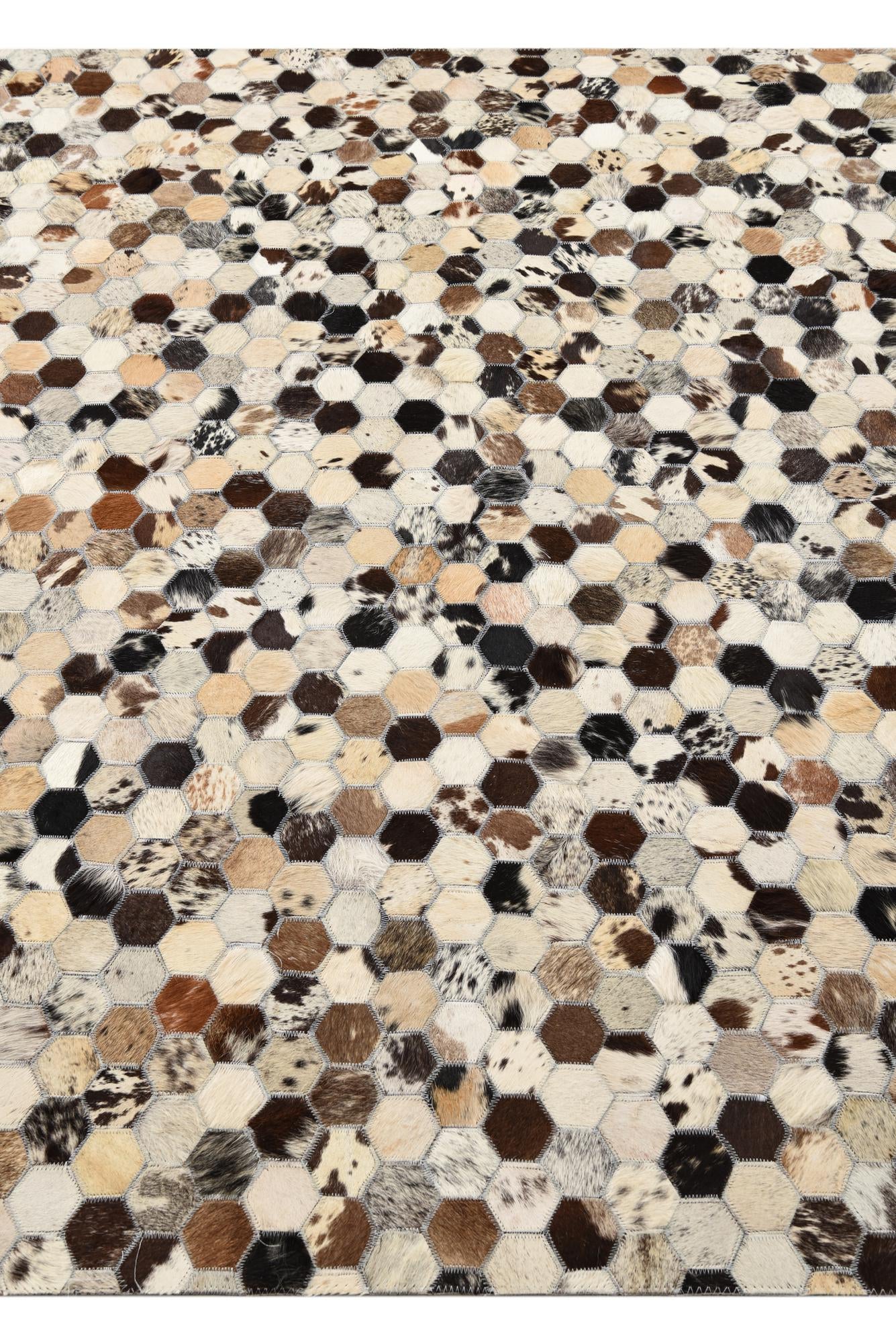 5' 1 x 8' Cowhide Rug