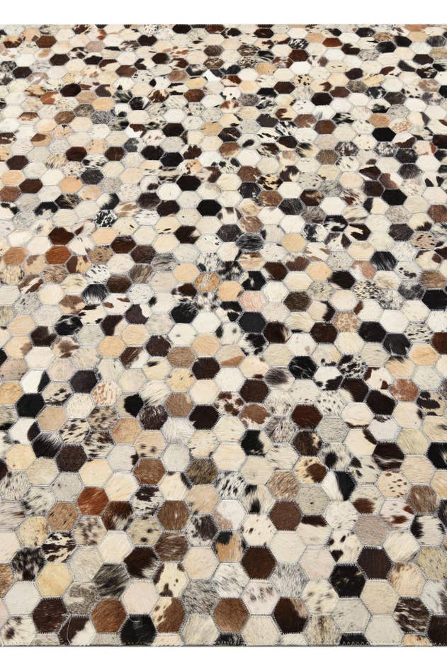 Detail image of 5' 1 x 8' Cowhide Rug
