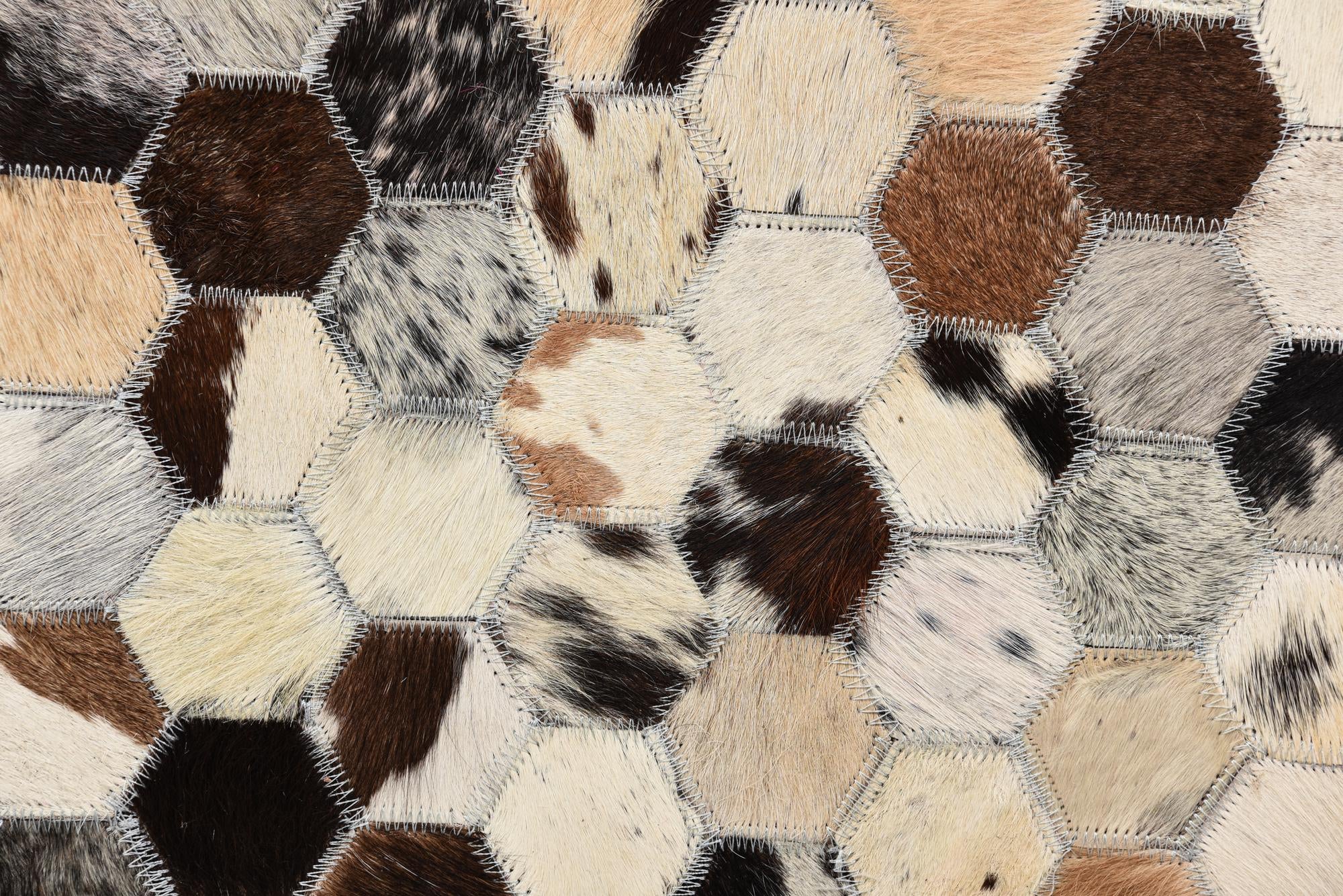 5' 1 x 8' Cowhide Rug