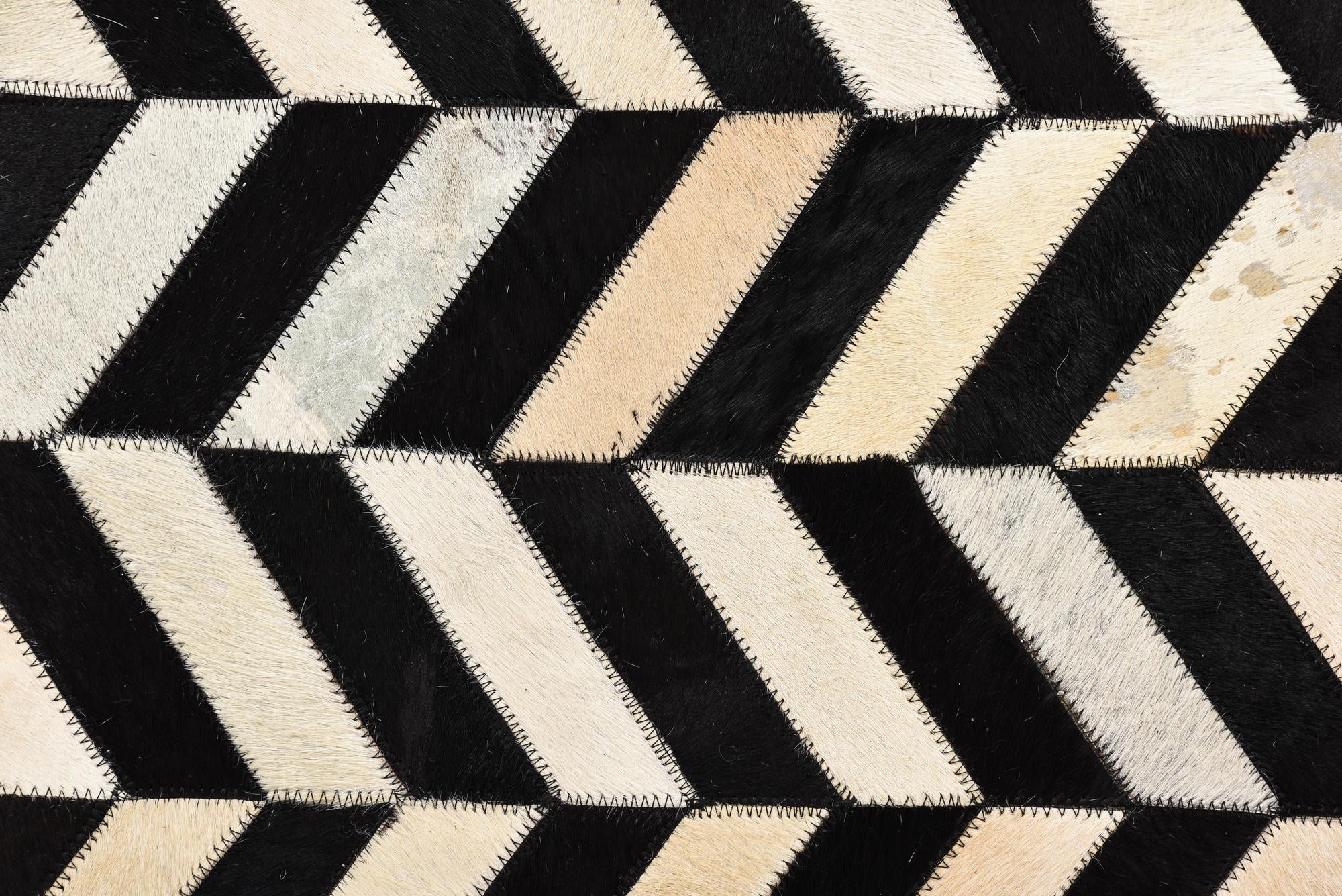 5' 3 x 8' Cowhide Rug