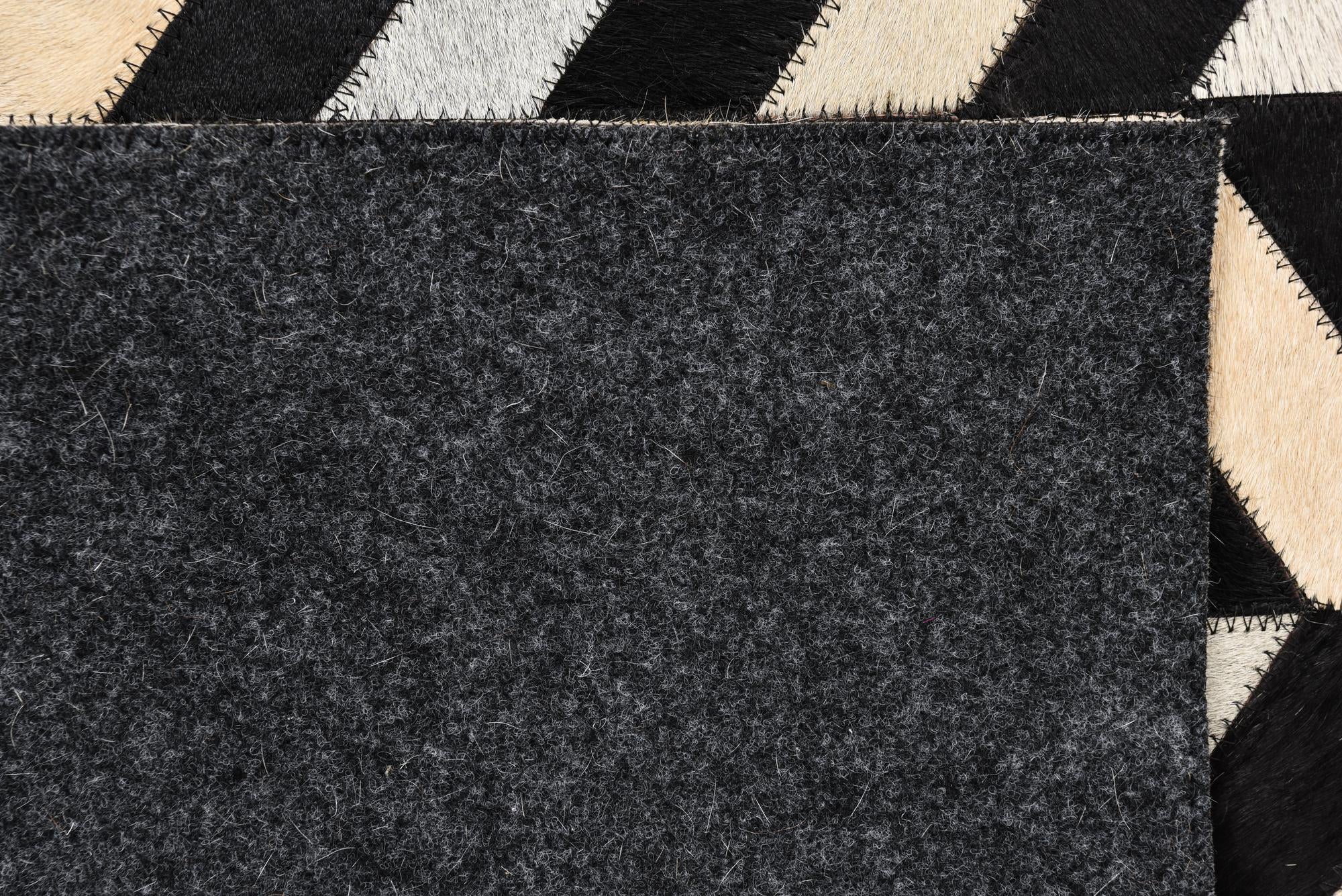 5' 3 x 8' Cowhide Rug