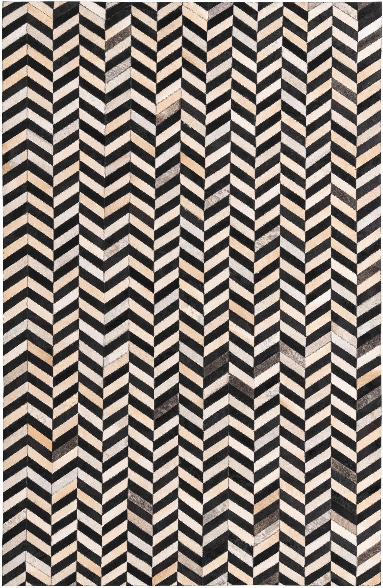 5' 3 x 8' Cowhide Rug