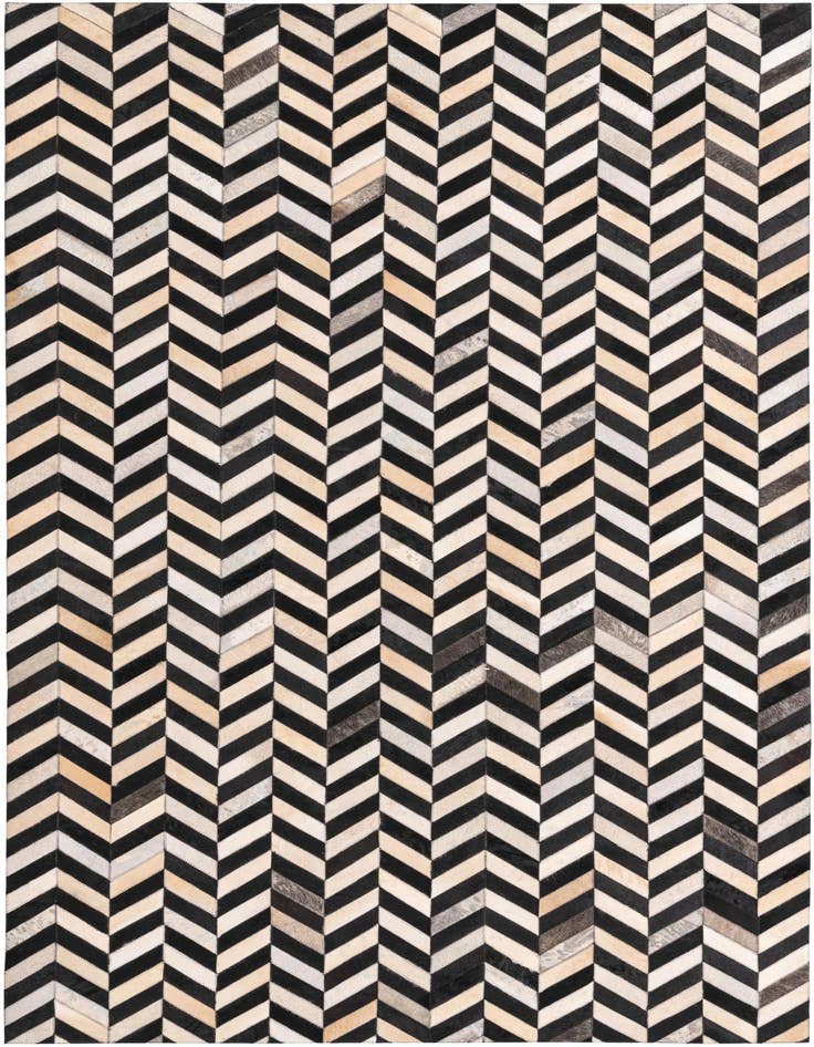 Detail image of 5' 3 x 8' Cowhide Rug