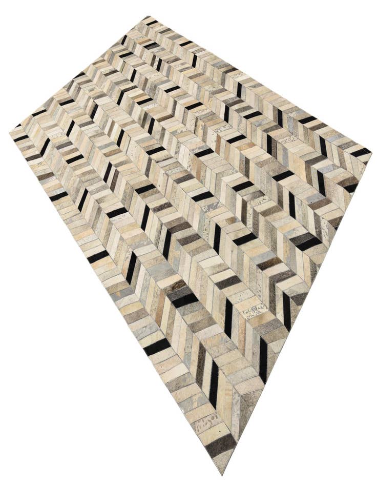 Detail image of 5' 3 x 8' Cowhide Rug