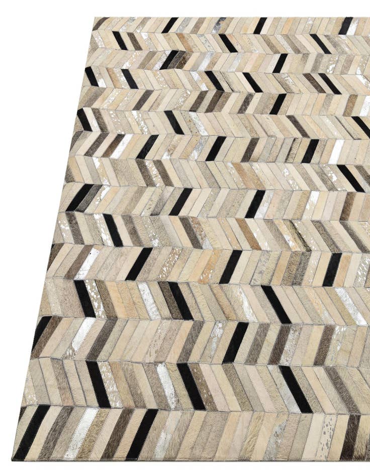 Detail image of 5' 3 x 8' Cowhide Rug