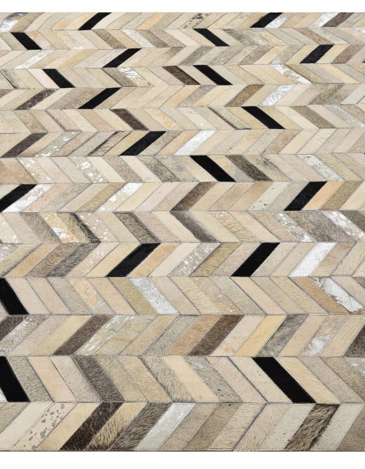 Detail image of 5' 3 x 8' Cowhide Rug