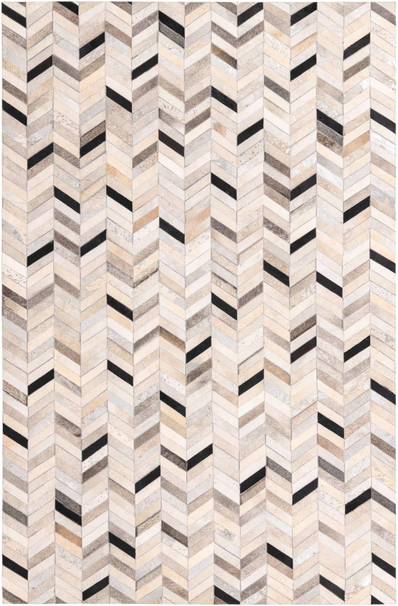 5' 3 x 8' Cowhide Rug