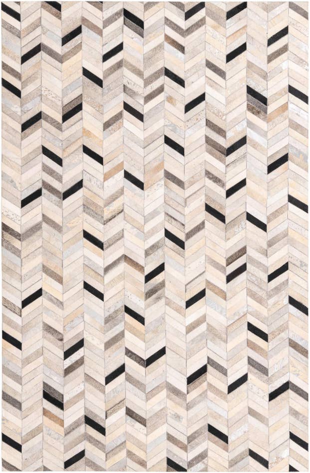 Detail image of 5' 3 x 8' Cowhide Rug