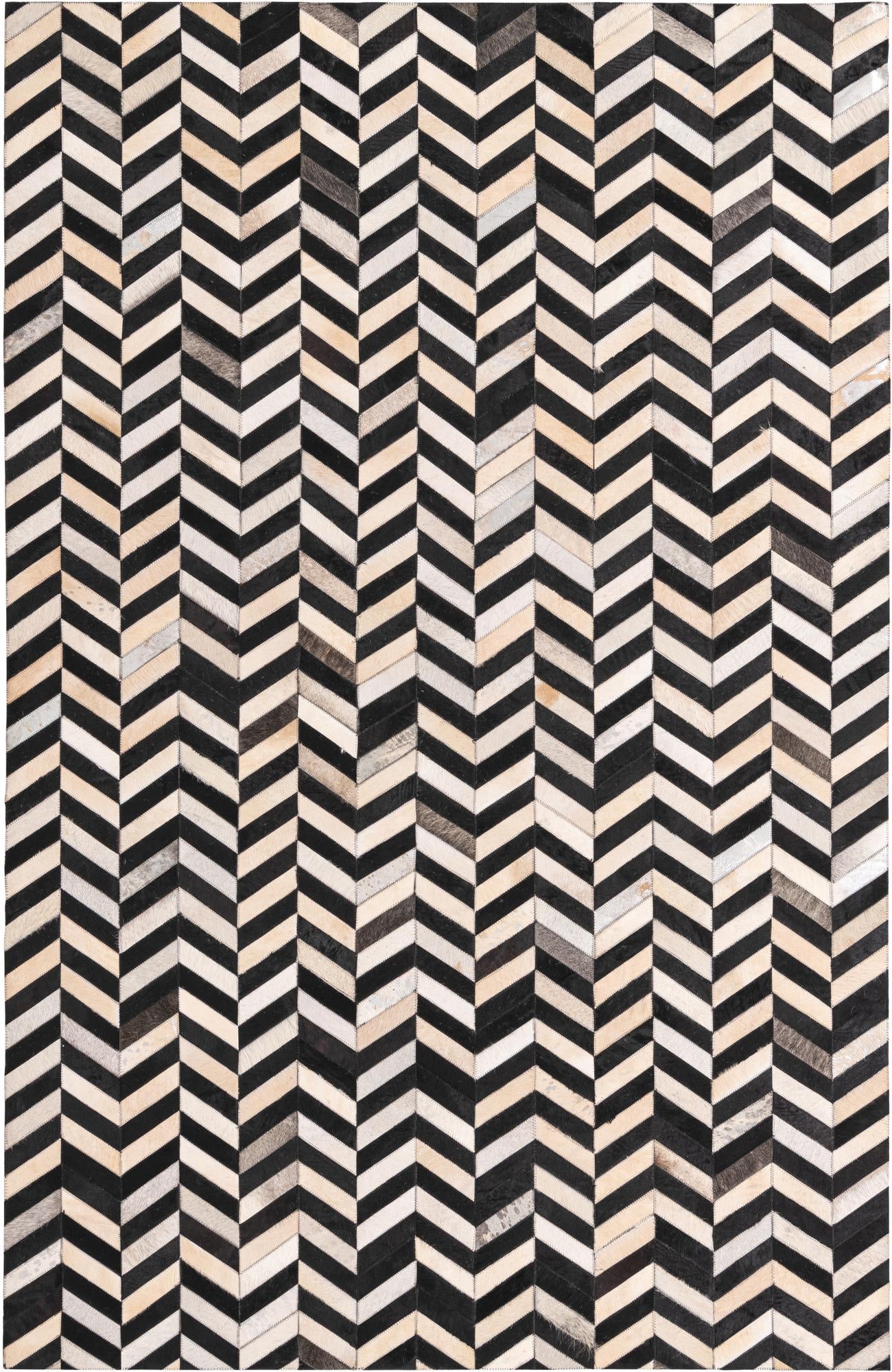 5' 2 x 8' Cowhide Rug
