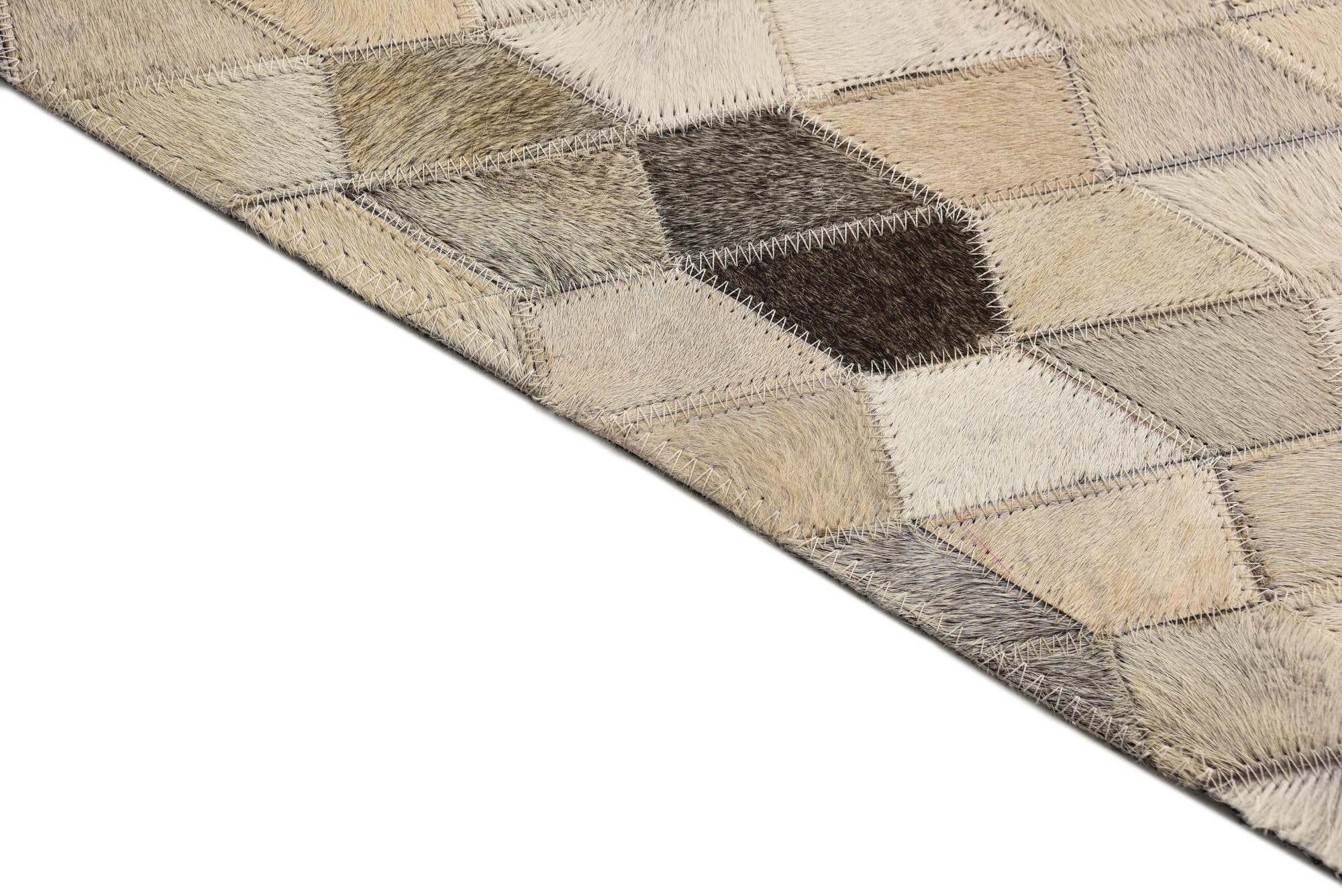 4' 8 x 6' 5 Cowhide Rug