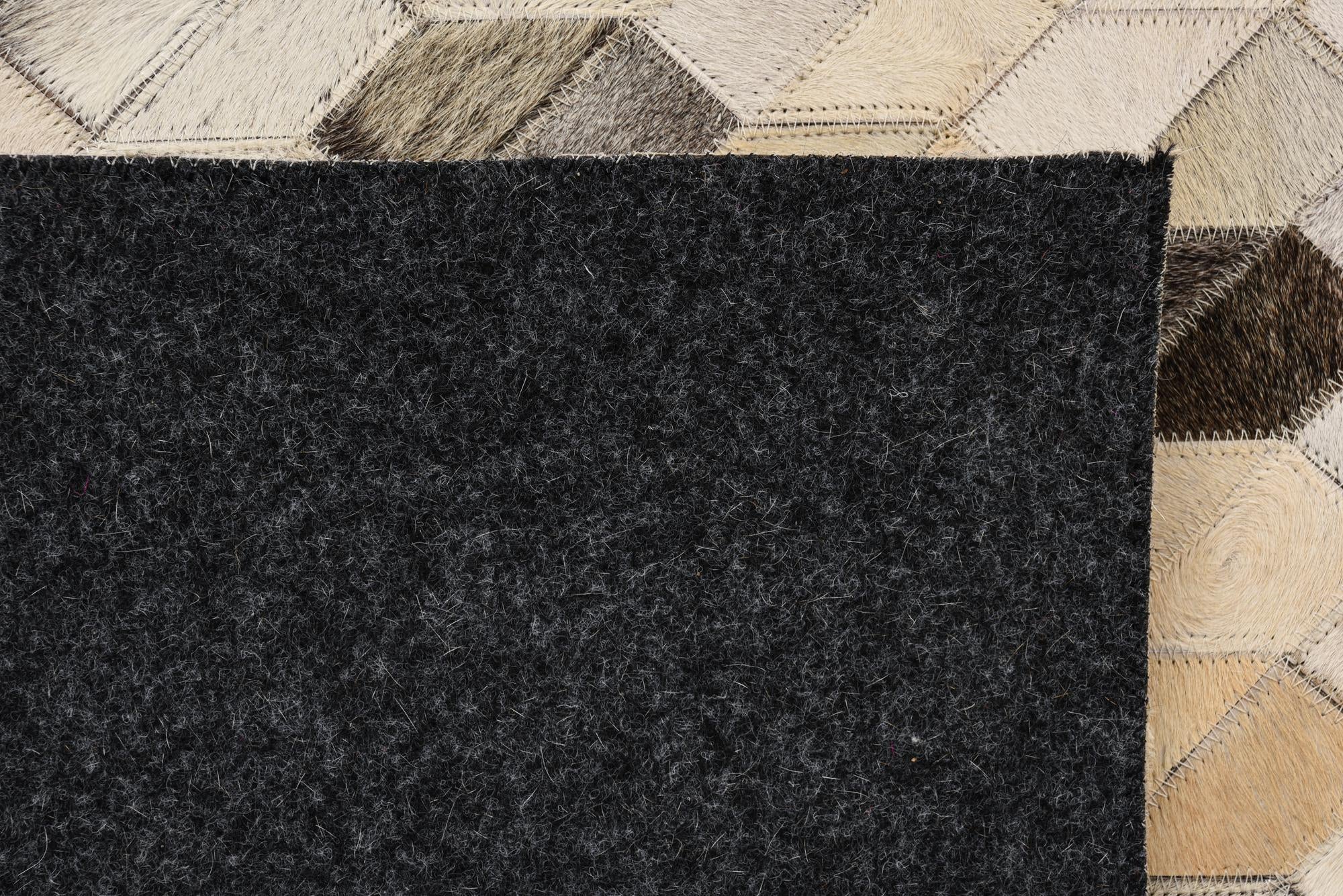 4' 8 x 6' 5 Cowhide Rug