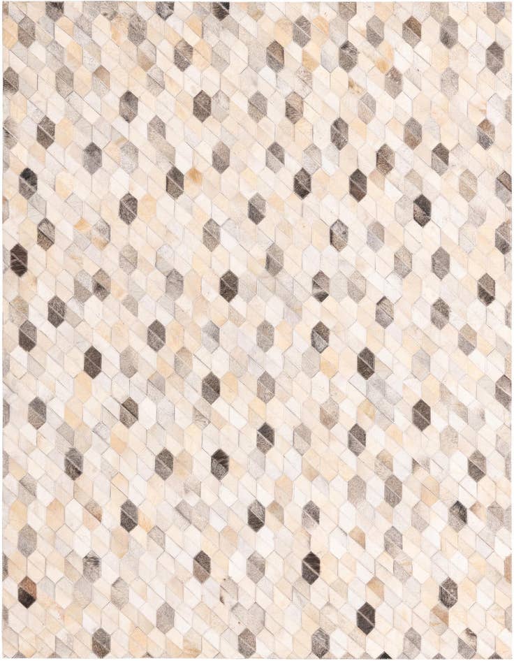 Detail image of 4' 8 x 6' 5 Cowhide Rug