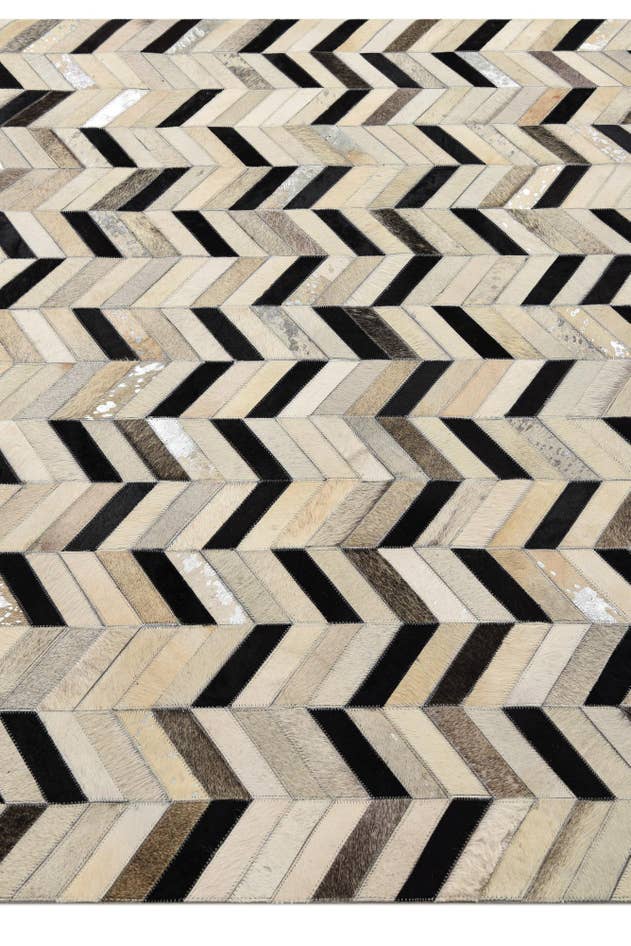 Detail image of 5' 2 x 8' 3 Cowhide Rug