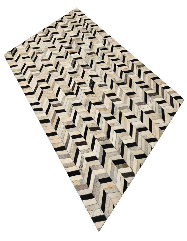 Detail image of 5' 2 x 8' 1 Cowhide Rug