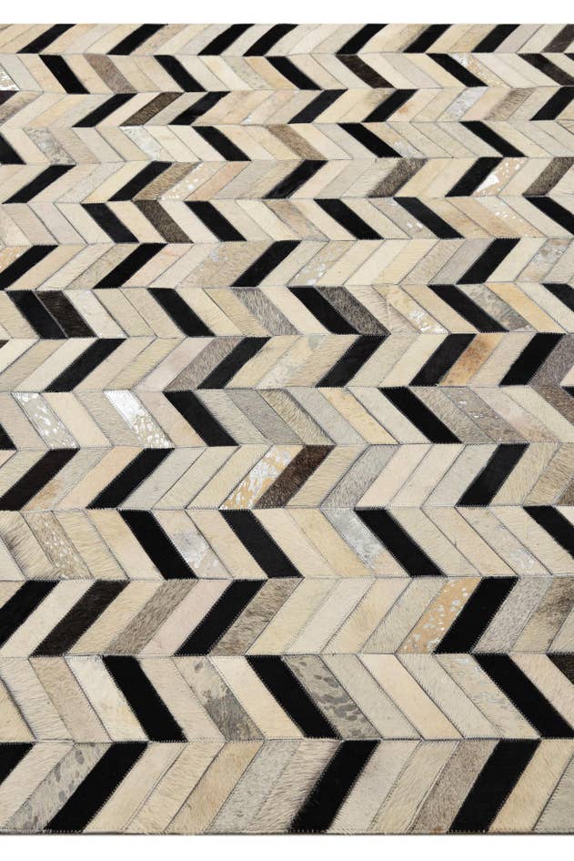 Detail image of 5' 2 x 8' 1 Cowhide Rug
