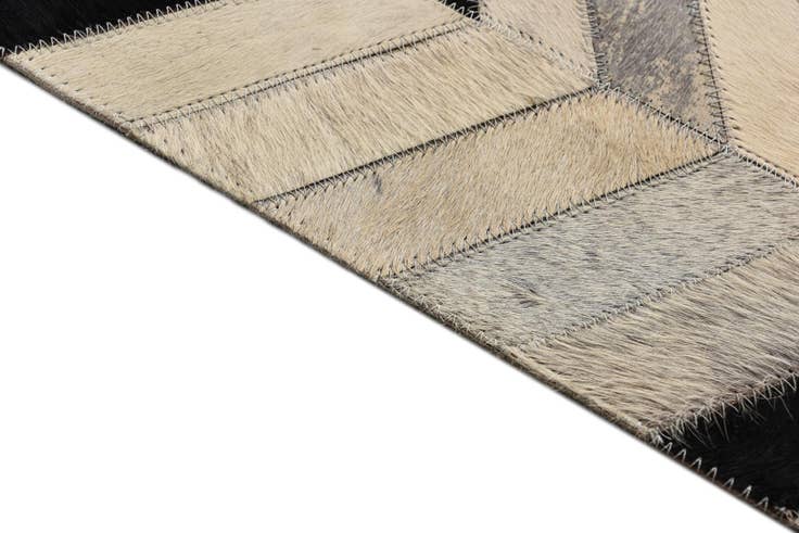 Detail image of 5' 2 x 8' 1 Cowhide Rug
