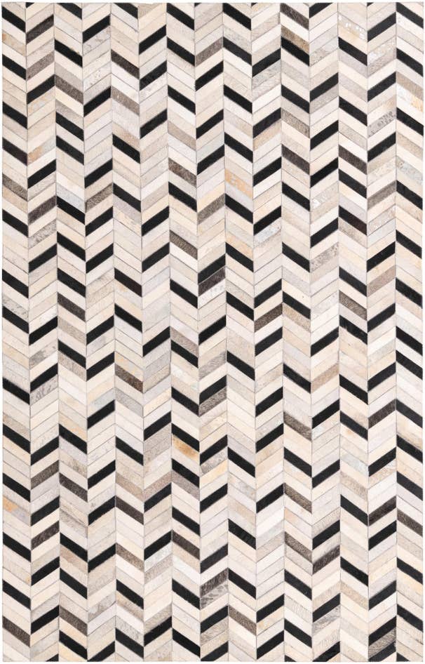 Detail image of 5' 2 x 8' 1 Cowhide Rug