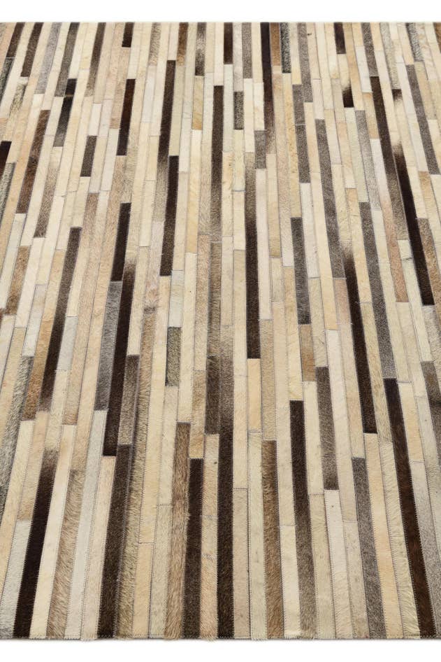 Detail image of 5' 4 x 7' 8 Cowhide Rug