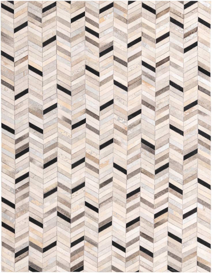Detail image of 5' 3 x 8' 2 Cowhide Rug