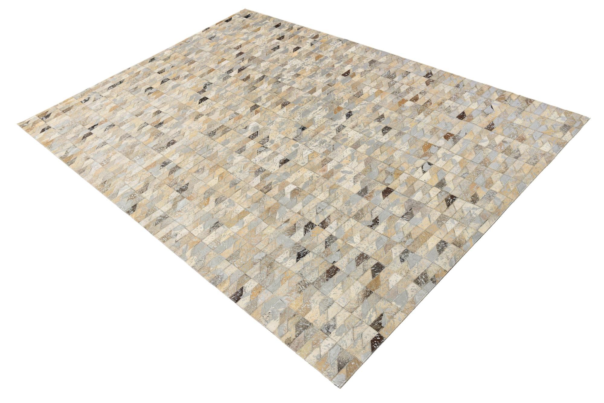 5' 4 x 7' 6 Cowhide Rug