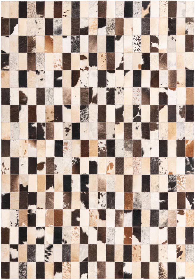 Detail image of 5' 2 x 7' 6 Cowhide Rug