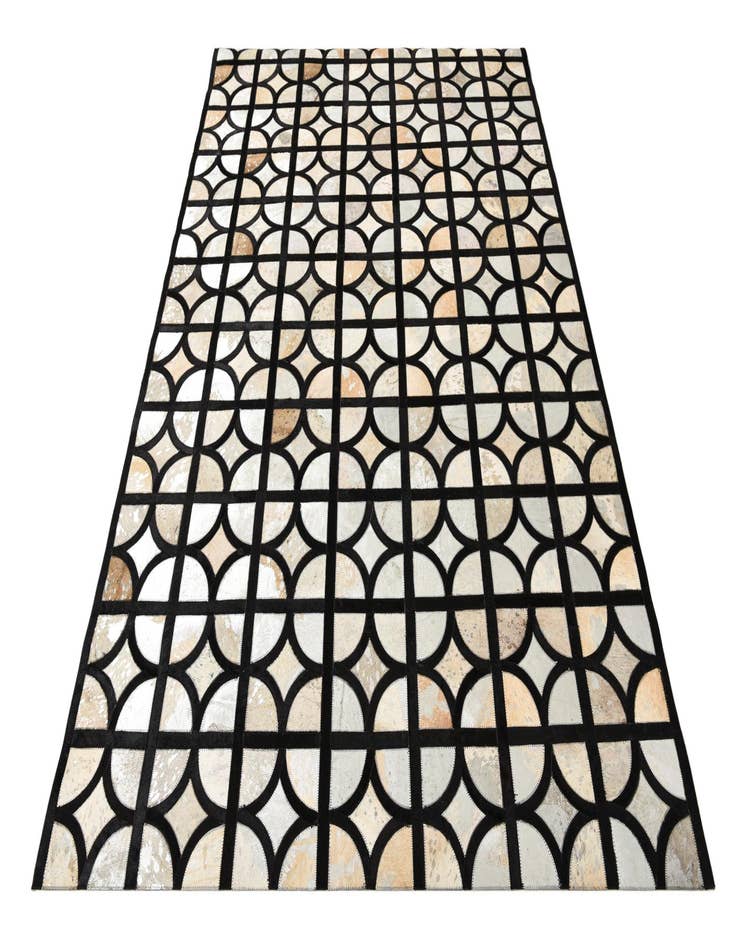 Detail image of 5' 3 x 7' 7 Cowhide Rug