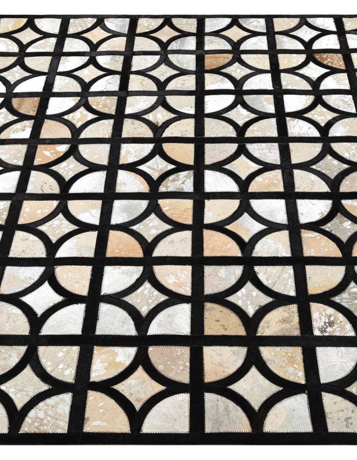 Detail image of 5' 3 x 7' 7 Cowhide Rug