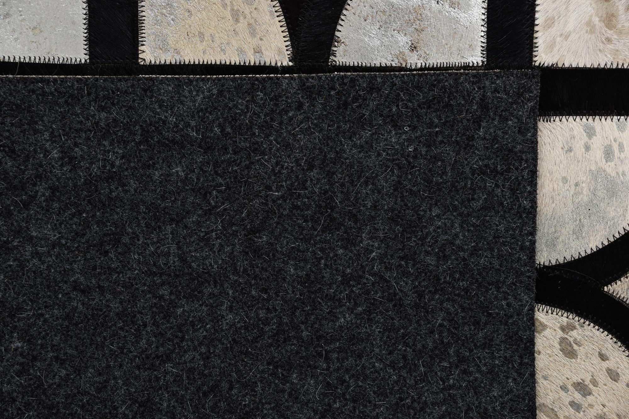 5' 3 x 7' 7 Cowhide Rug