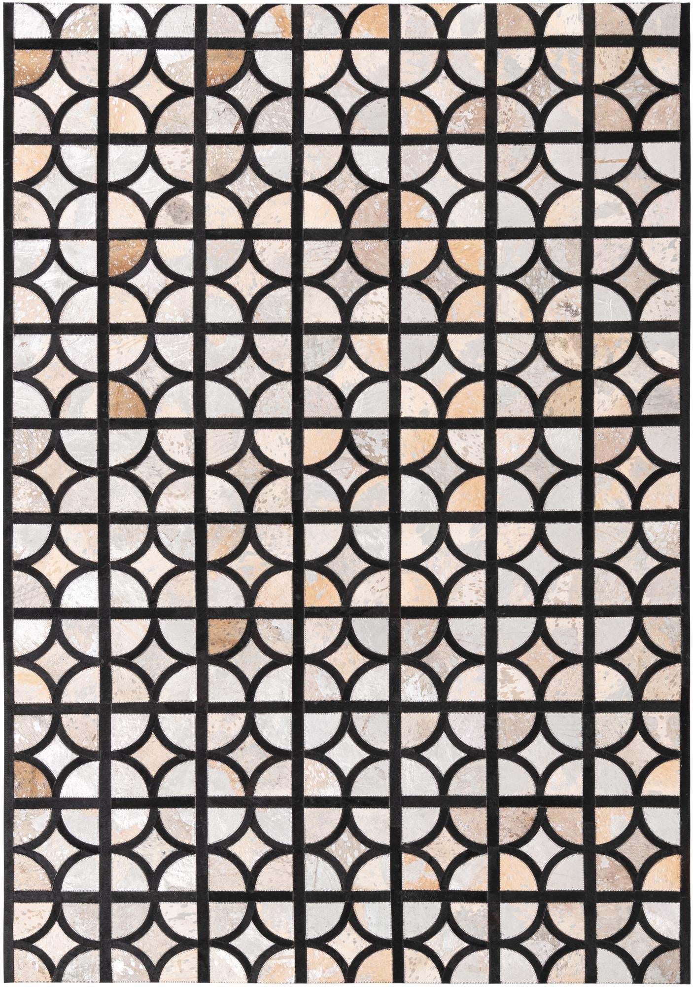 5' 3 x 7' 7 Cowhide Rug