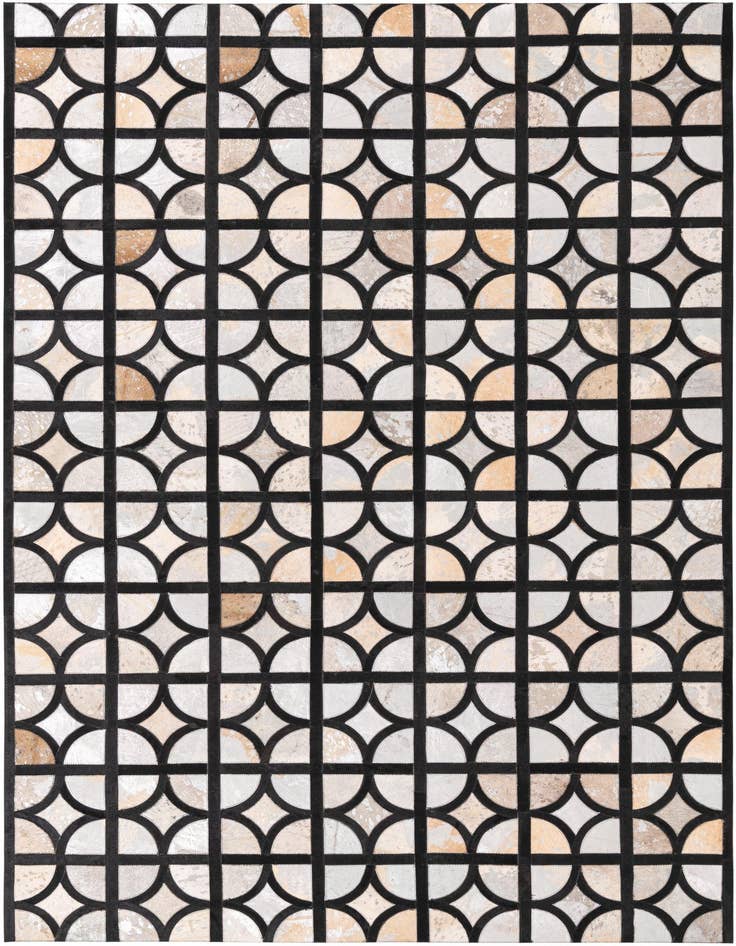 Detail image of 5' 3 x 7' 7 Cowhide Rug