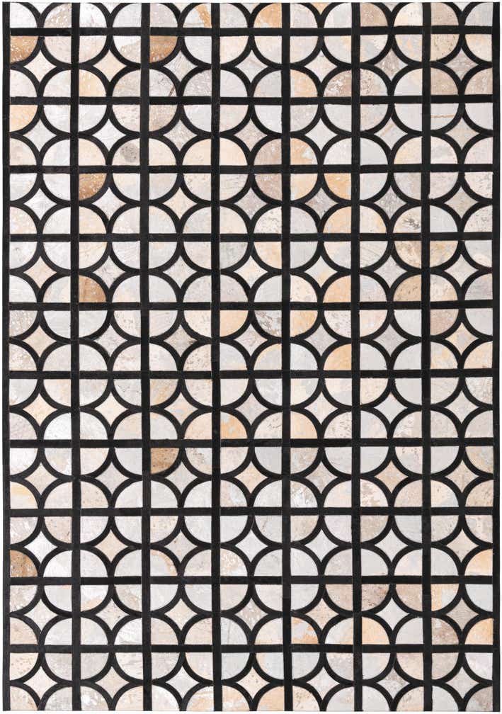 5' 3 x 7' 7 Cowhide Rug