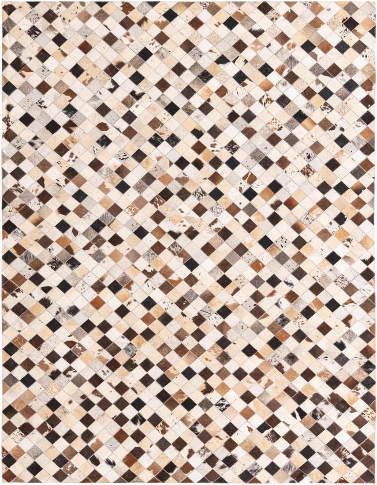 Detail image of 5' 4 x 7' 7 Cowhide Rug