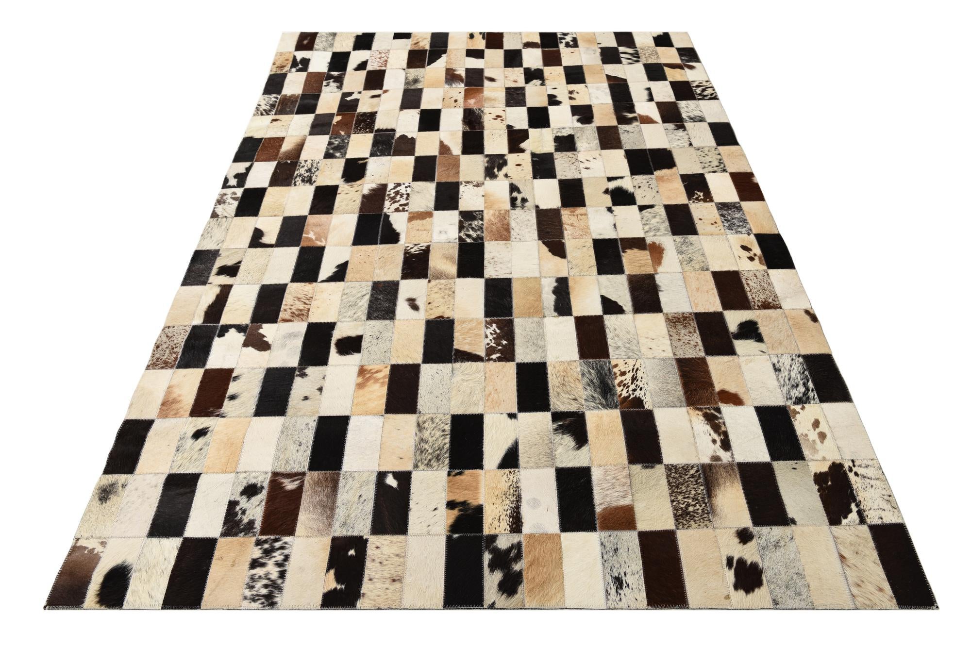 5' 2 x 7' 6 Cowhide Rug