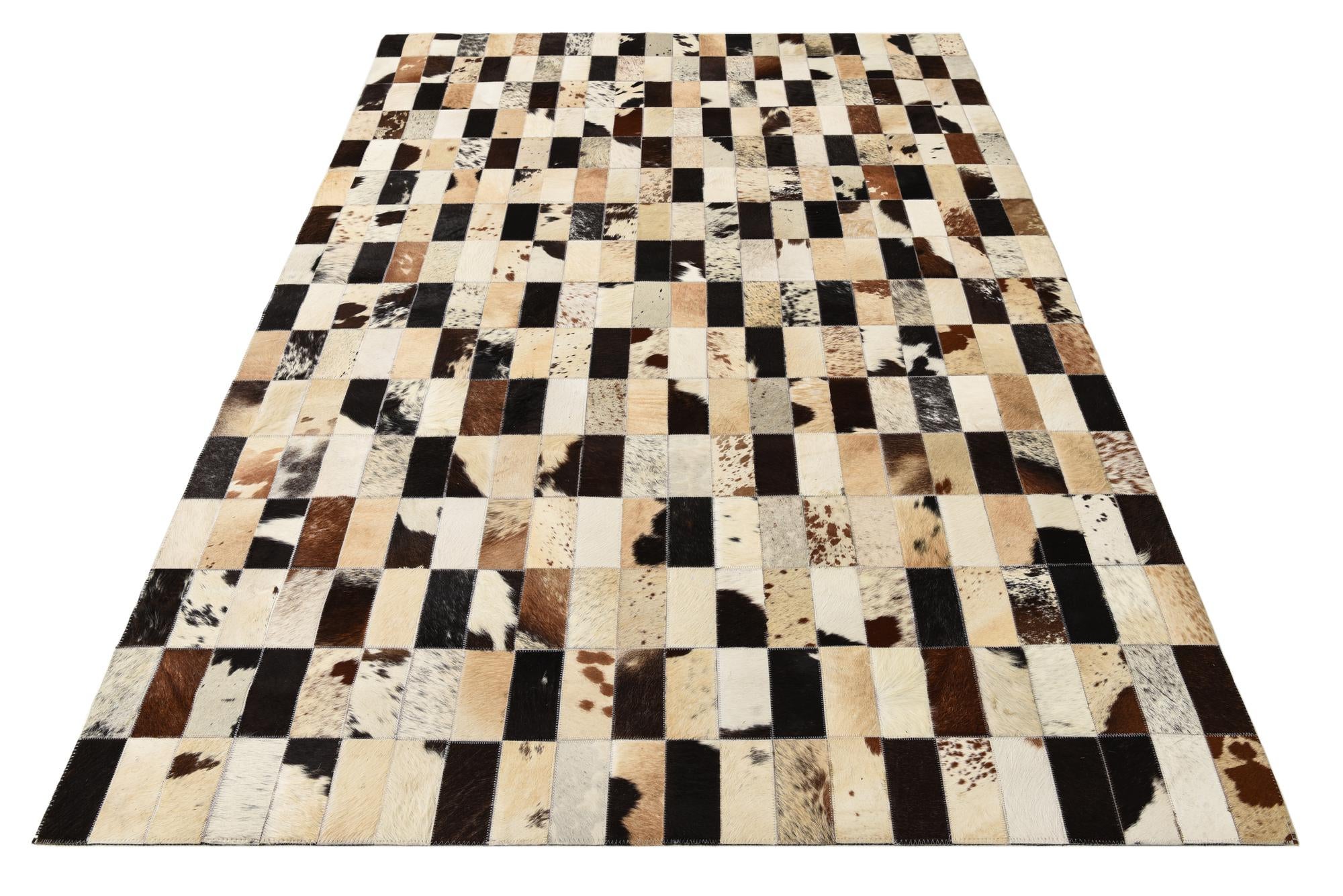 5' 2 x 7' 6 Cowhide Rug