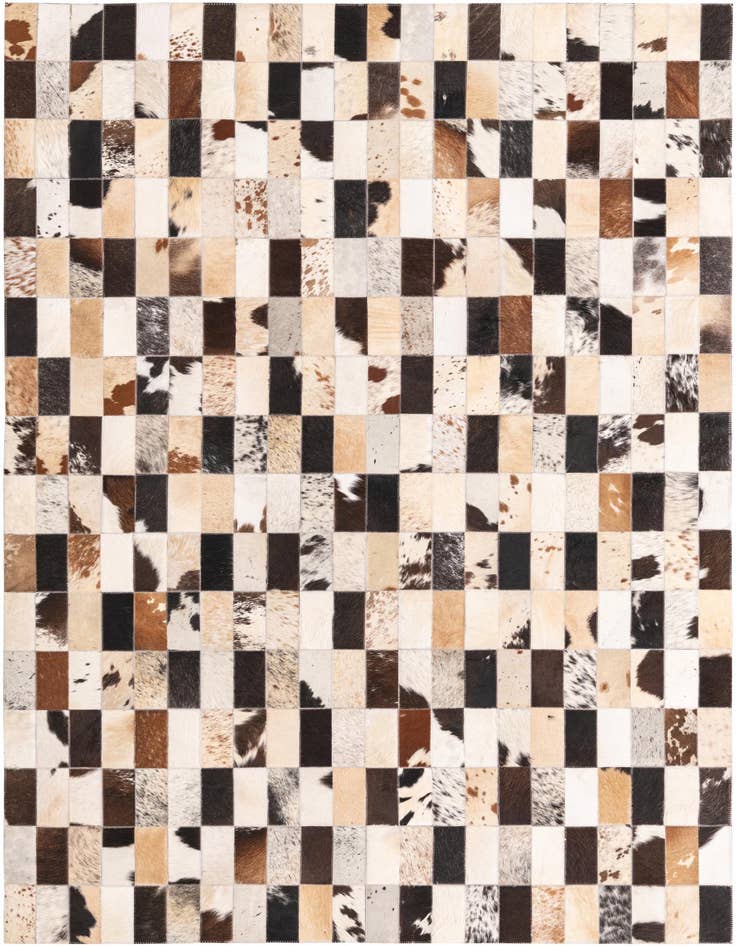 Detail image of 5' 2 x 7' 6 Cowhide Rug