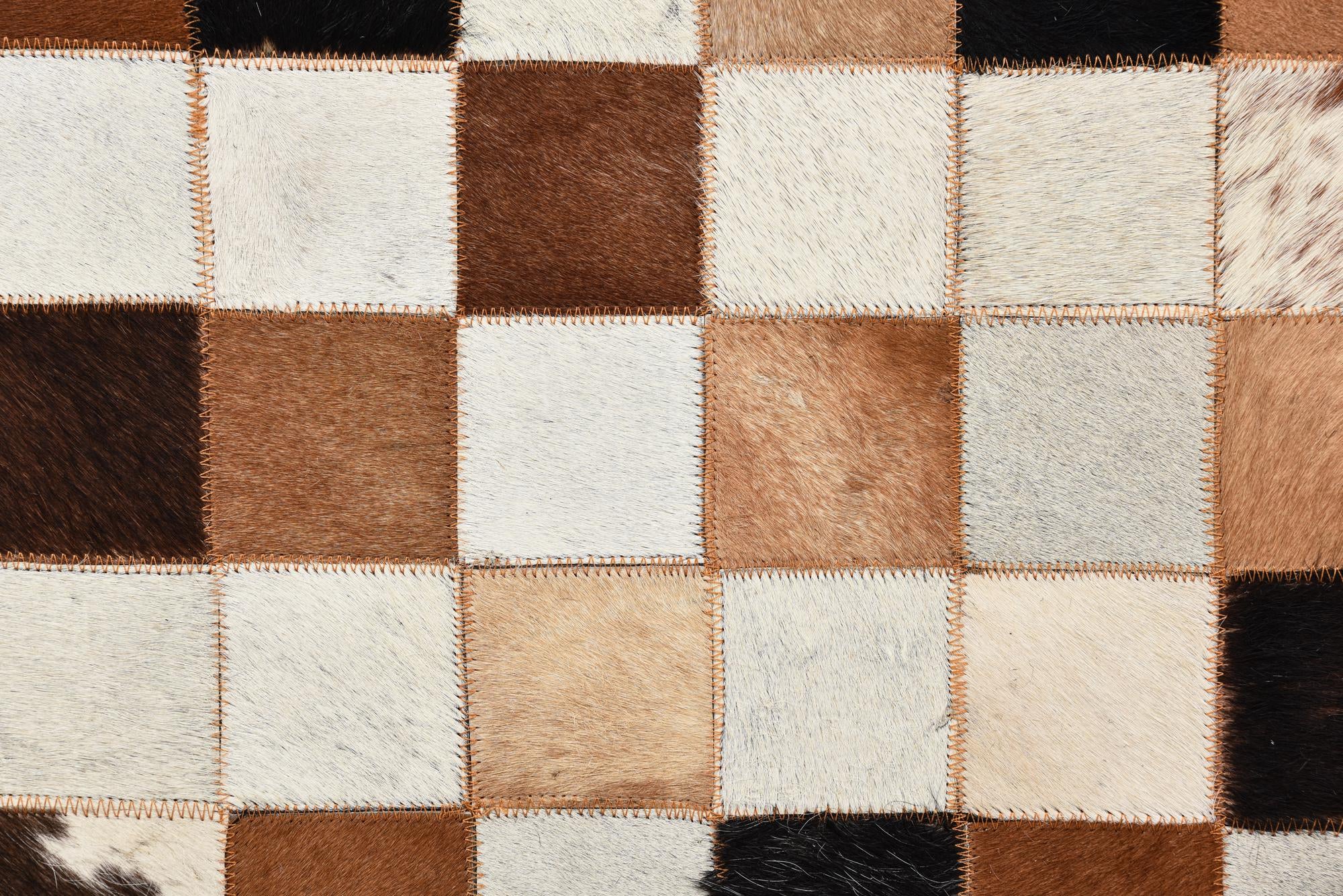 5' 1 x 7' 10 Cowhide Rug