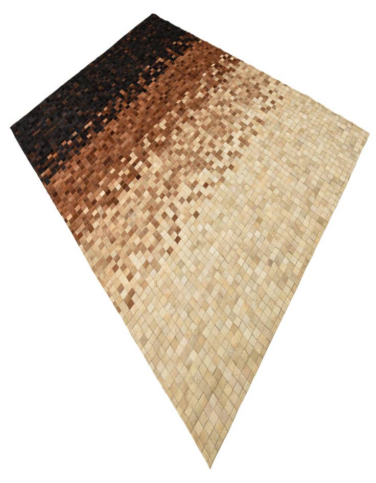 Detail image of 6' 7 x 9' 7 Cowhide Rug