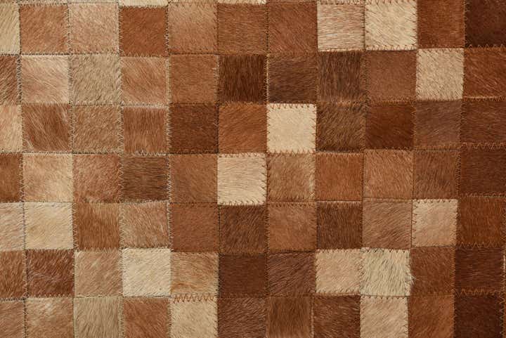 6' 7 x 9' 7 Cowhide Rug